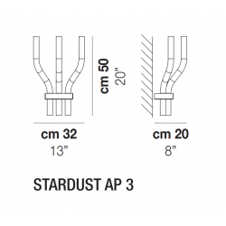 STARDUST AP 3 KINKIET VISTOSI